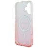 Guess GUHMP16SHGRCELP iPhone 16 6.1 różowy/pink hardcase IML Glitter Gradient MagSafe